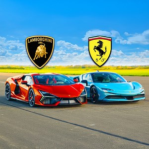 349K views · 7.3K reactions | 1,015hp Revuelto v 1,000hp SF90 v 887hp 918  | carwow | Facebook