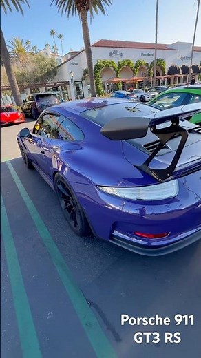 😈Porsche GT3 RS | Lightweight Aerodynamic Supercar #cars #sportscar #supercars #porsche911 #fast