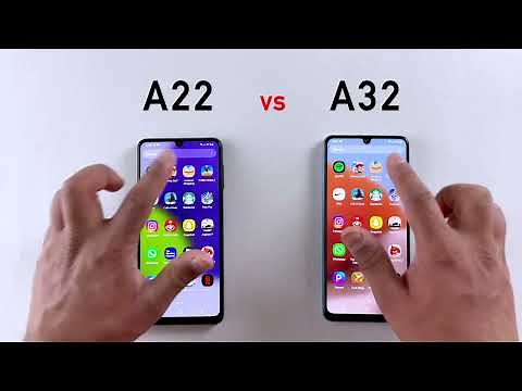 SAMSUNG A22 vs A32 in 2022 - SPEED TEST