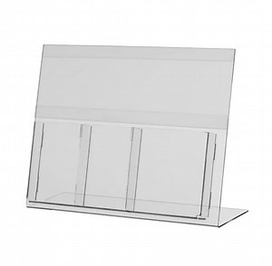 [Hot Item] Counter Top Leaflet Holders Dispender Magazine & Newspaper Holder A6-A4