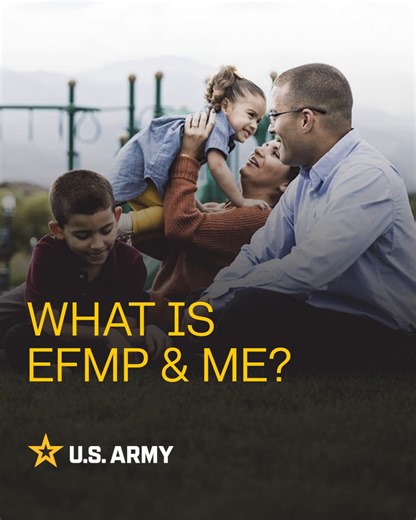 42K views · 427 reactions | Have you heard of EFMP & Me? It's an online tool for military families with special needs. Watch this to find out how it can benefit you, your family and your leaders. We've posted a link in the comments to get started. | U.S. Army | Facebook