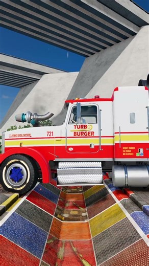 Tanker vs Pipes vs Mixer! 🚛🌈 | BeamNG.drive