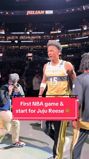 Juju Reese's Exciting NBA Debut Night