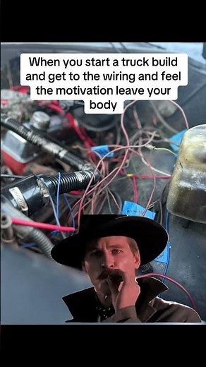 It can be stressful. But just learn how to read a diagram! 💡 #chevy #squarebody #wiring #smallblock