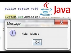 ✅ Curso JAVA - Primer programa "Hola Mundo" (3)