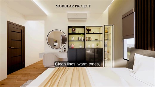 Our ongoing project features a stunning modern bedroom setup designed to elevate both comfort and style. With soft LED lighting and beautiful contemporary finishes, this space creates the perfect ambiance for relaxation. Stay tuned as we continue to transform this room into a true modern sanctuary! #modularhome #cabinet #modularcabinet