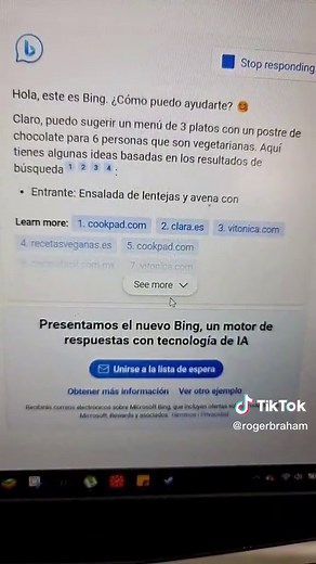 Como acceder a la nueva IA de @Bing