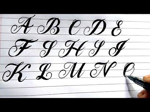 Fancy Fonts | Cursive writing for beginners | Fancy letters