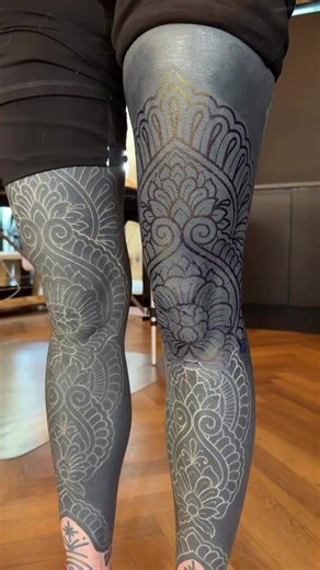 Stunning White on Black Tattoo Techniques