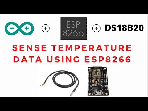 Connect Temperature Sensor to Esp8266 Device