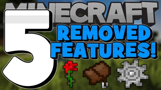 5 Removed Features! - Things You Didn’t Know About Minecraft
