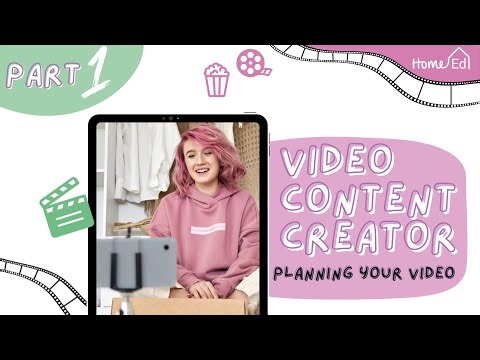 VIDEO CONTENT CREATOR - Planning Your Video (Part 1)