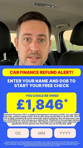 4.6K views | Financed a car between 2007–2021?  You could be one of...