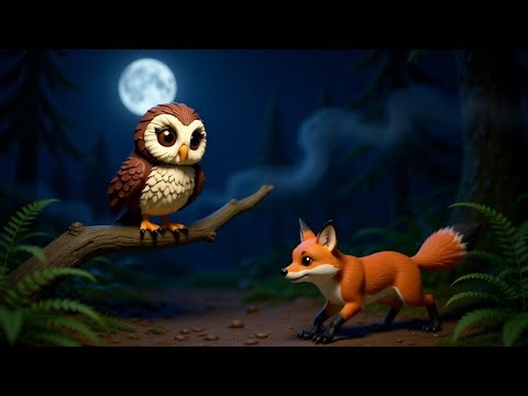 The Sleepy Owl 🦉 | Nursery Rhyme for Kids