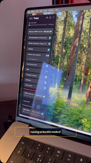 ℹ️ Quick tip! Schedule tasks on the go with @blitzitapp! #blitzit #flowstate #todo #pomodoro #productivity | Blitzit