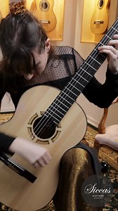 46K views · 1.4K reactions | The remarkable Laura Rouy brings "ÎLE DE RÉ" (arr. Pascal Rouy) to life on a 2024 Ramin Fallah guitar. Her playing is crystal clear, harp-like, and absolutely enchanting.  This performance showcases the true beauty of both her artistry and this stunning instrument. Watch her full performance on our YouTube Channel. #LauraRouy #ClassicalGuitar #RaminFallah #SiccasGuitars | Siccas Guitars | Facebook