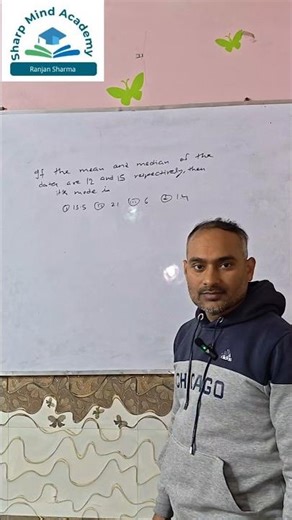 using empirical relationship for mean 'mode and median#maths #learning#cbseboard