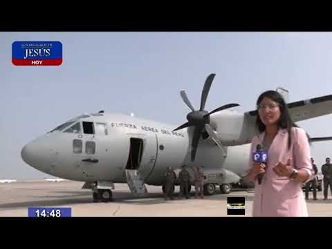 El C-27J Spartan y el Beechcraft King Air 360C De La FAP