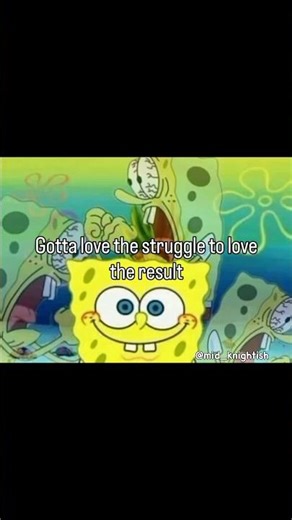 SpongeBob and his crash outs