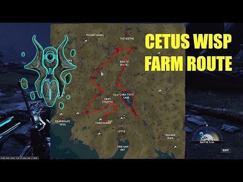 How to farm Cetus Wisps | Warframe