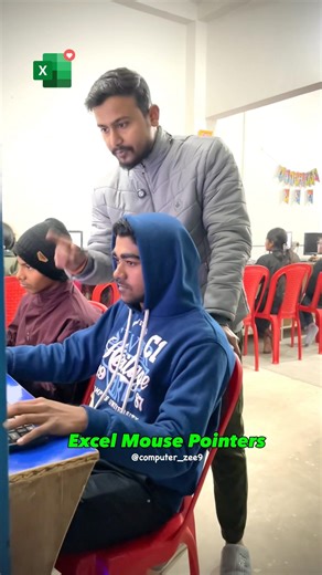 Excel mouse pointer shape #shorts