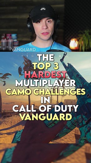These are the TOP 3 HARDEST multiplayer CAMO CHALLENGES in Call of Duty VANGUARD #vanguard #codvanguard #callofdutyvanguard #callofduty #gaming