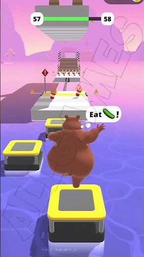 fat 2 fit lvl 57 gameplay all games #shorts #fat2fit #allgames #viralvideo