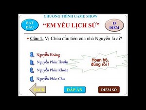 Cách thiết kế Slide Powerpoint Trắc nghiệm Đẹp và Chuyên Nghiệp