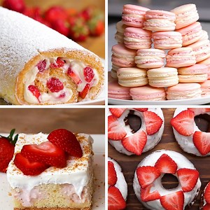 337K views · 2.5K reactions | Do you looove strawberry cheesecake  FULL RECIPES: https://tasty.co/compilation/6-strawberry-cheesecake-desserts | Tasty | Facebook