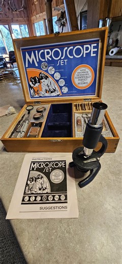 Sturdy Cast-iron Beginner's Seven Inch Microscope Kit - Etsy