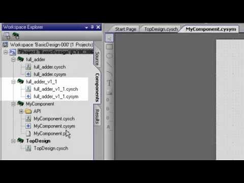 PSoC Creator Tutorial - Importing and Copying Components