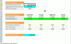 Excel Simulation - Correlating Assumptions with Oracle Crystal Ball