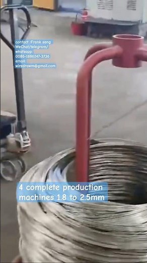 High Speed Wire Drawing Machine Production 1.8mm to 2.5mm