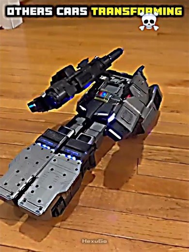 Others transformed… but THIS one went insane! 😳 #transformingcars #shorts