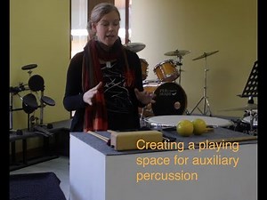 BASICS: How to set up a percussion section (auxiliary percussion)