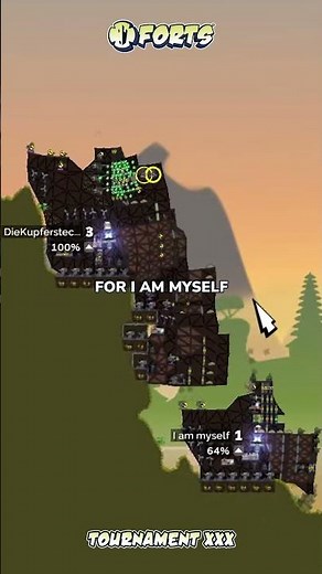 BRUTAL foundation hit at the tournament! | Forts #gameplay