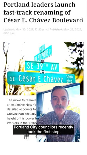 Portland leaders launch fast-track renaming of César E. Chávez Boulevard