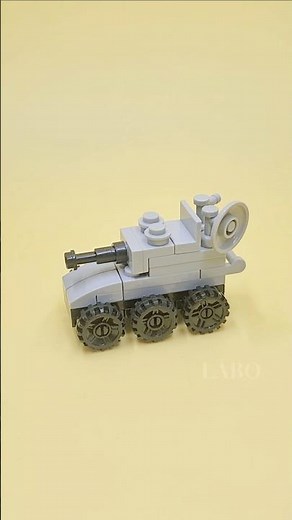 Mini LEGO Tank Build | Fun & Simple Tutorial #lego #legobuild #legotank #shorts