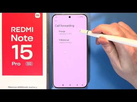 Redmi Note 15 Pro 5G: How To Enable/Disable Call Forwarding