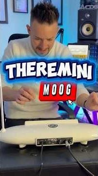 ✨THEREMINI MOOG✨ #moog #theremin #moogsynthesizer #musictech #sounddesign