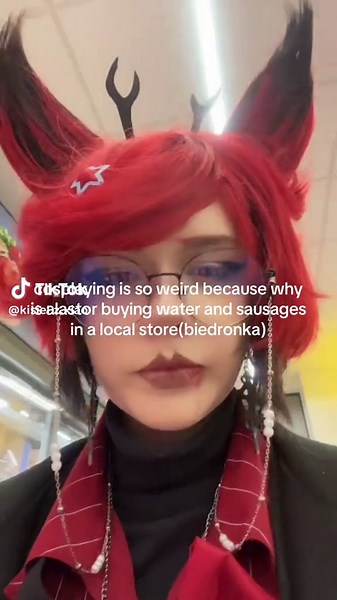 Alastor's Unexpected Shopping Adventure in Biedronka