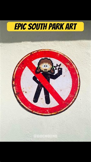 Nghệ thuật hình dán South Park cực đỉnh! #southpark