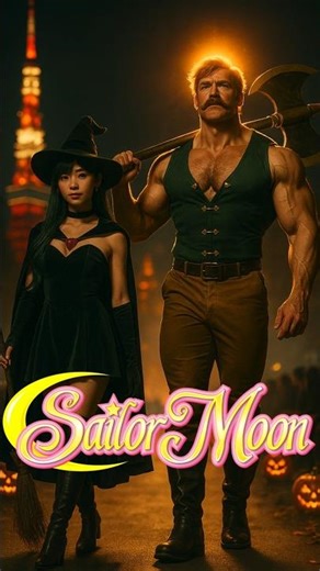 Anime Multiverse War! Sailor Scouts x Dragon Ball ⚔️ #ai #sailormoon #anime #shorts #liveaction