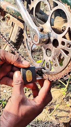 No expensive locks! This is the right news to protect your bicycle from thieves.