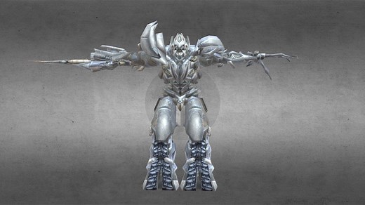 Transformers Revenge of The Fallen Wii Megatron - Download Free 3D model by Pipogame (@joseclaudio162001)