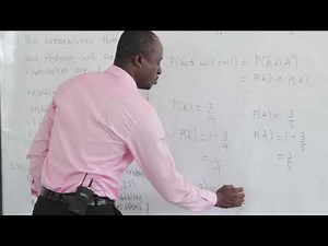 WASSCE CORE MATHS NOV/DEC 2019 PROBABILITY