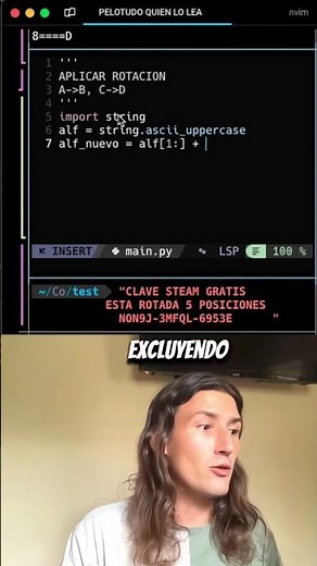 Consigue tu clave de Steam con Python