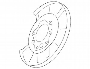 Backing Plate - Passenger Side (RH)