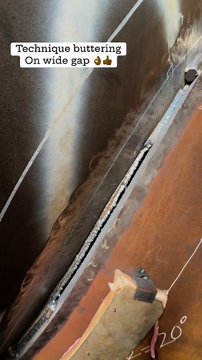 1.6K views · 24 reactions | Hou to overcome wide gap with the buttering method  #welding #performanceupgrade #explorepage | Vj Naru Mig | Facebook