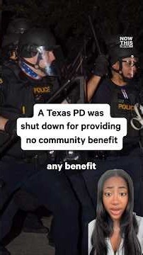 Texas Police Department Ordered Closed